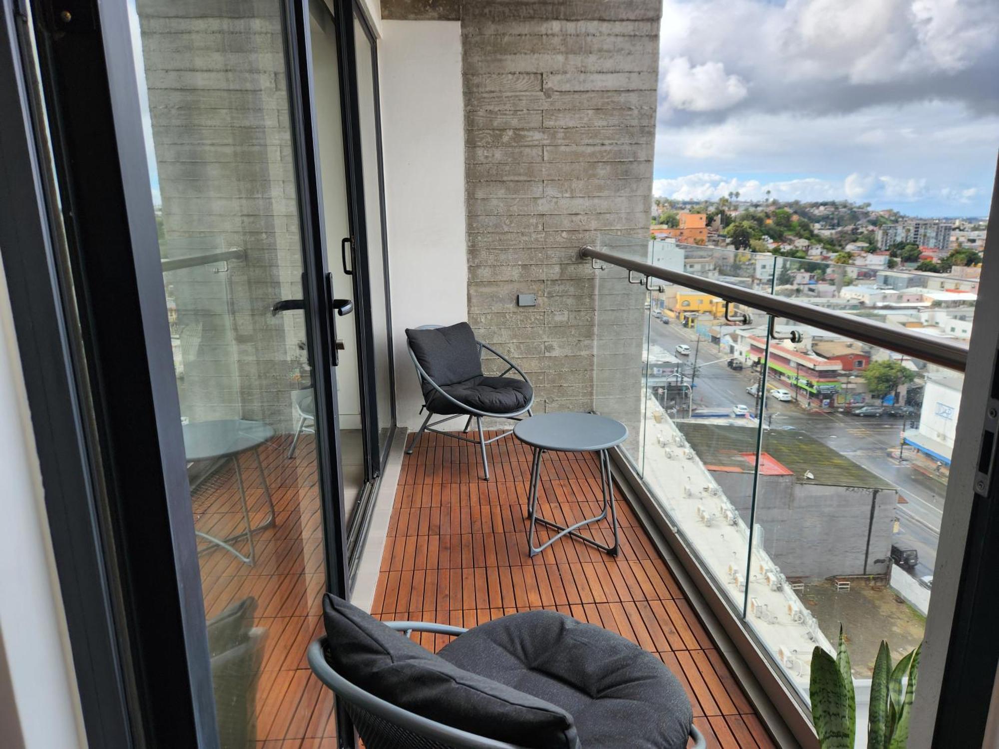 Downtown Apartment With Balcony City View, Gym & Lounge Tijuana Buitenkant foto